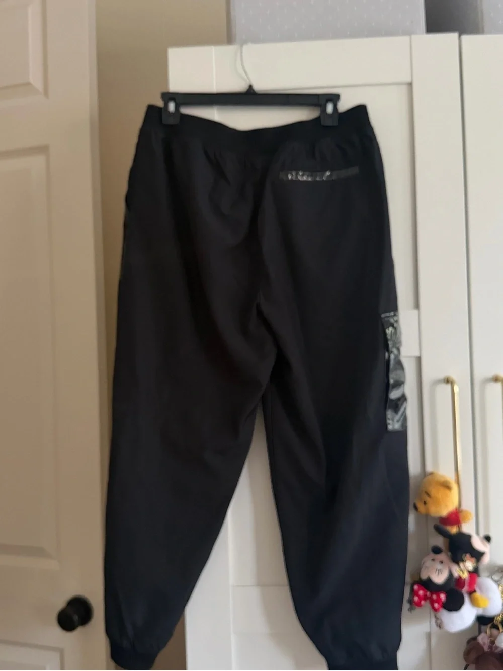 Nike Black Cargo Pants With Zipper Details, Size M - Worn Once
